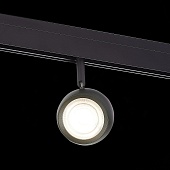 Магнитный трековый светильник Черный LED 1*10W 3000K 470Lm Ra&gt;80 36° IP20 L120xW50xH176 ST355.436.10