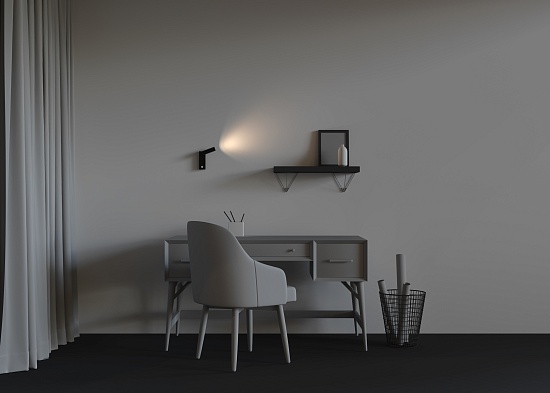 Настенный светильник (бра) Technical C077WL-L3B3K - фото