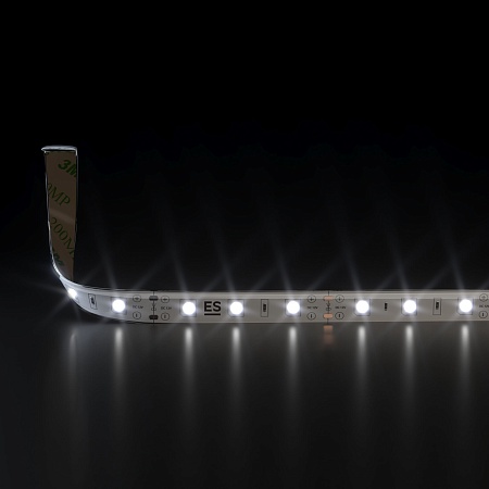 Светодиодная лента 12 В 4,8 Вт/м 60 Led/м 2835 IP65, дневной белый 4200К, 5 м Лента светодиодная 12V 4,8W 60Led 2835 IP65 дневной белый, 5м Elektrostandard - фото