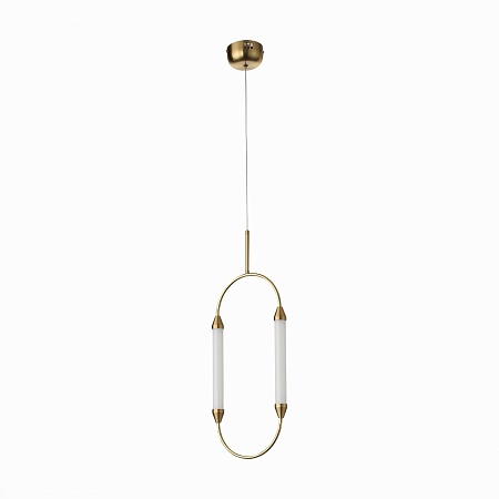Подвес ST-Luce Латунь/Белый LED 2*4W 3000K SL6004.303.02 - фото