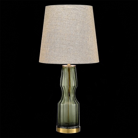 Прикроватная лампа ST-Luce Оливковый, Латунь/Серый E27 1*40W SL1005.904.01 - фото