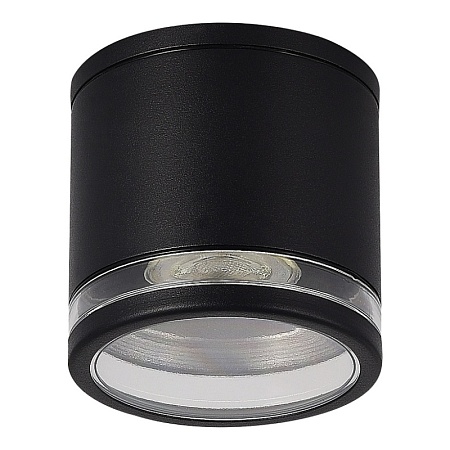 Светильник уличный потолочный ST-Luce черный/белый GU10 1*50W SL9009.402.01 - фото