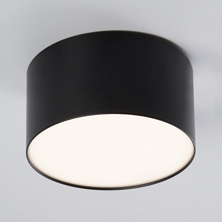 Светильник накладной со светодиодами 10W, 700Lm, черный (4000К), AL200 “Simple matte” - фото