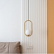 Подвесной Светильник Matthew Mccormick Hoop 50 Black Mila Pendant Imperiumloft 179966-22 - фото