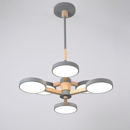 Подвесная Люстра Turna Dbl L6 Gray Imperiumloft 229087-26 - фото