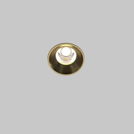 Встраиваемый светильник Technical Round DL058-7W4K-TRS-BS - фото