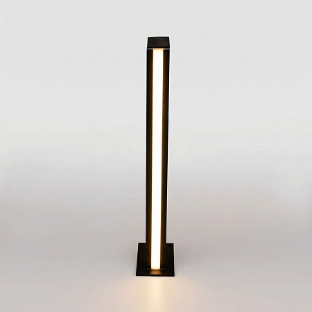 Ландшафтный светодиодный светильник Flat IP54 1538 TECHNO LED черный Elektrostandard - фото