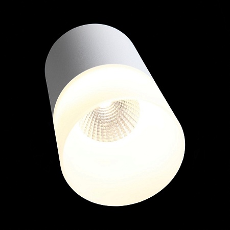 Светильник потолочный Белый LED 1*5W 3000K 390Lm Ra>80 120° D64xH110 170-240V ST100.502.05 - фото