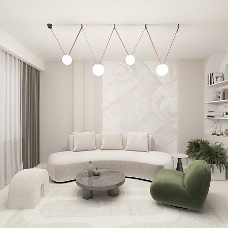 Светильник на шине Denkirs BELTY ORB DK5552-BK - фото