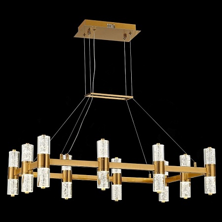 Люстра подвесная ST-Luce Латунь/Прозрачный LED 20*2,5W 4000K SL6007.203.20 - фото