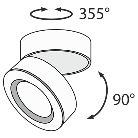 Потолочный светильник Technical Treviso C023CL-L20W4K - фото