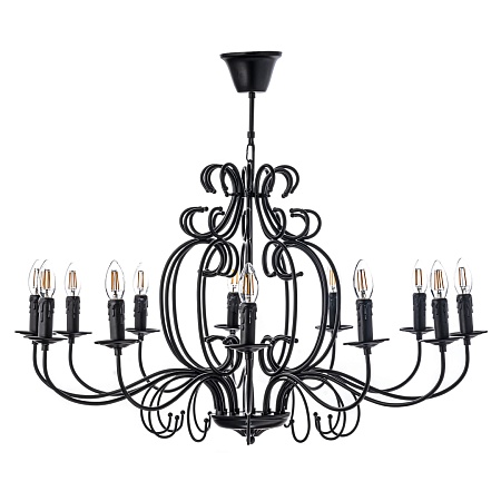 Подвесная люстра Arti Lampadari Amaro E 1.1.12 B - фото