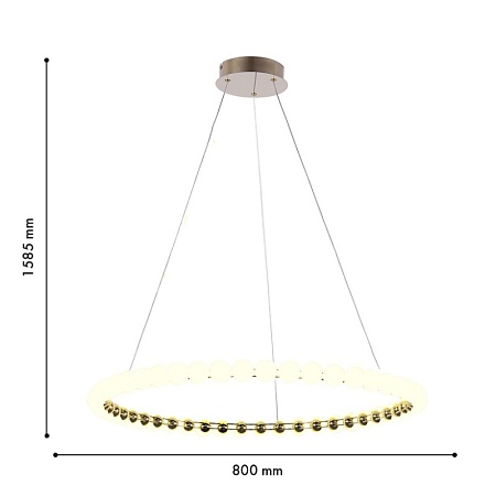 Подвесная люстра Favourite 4590-8P - фото