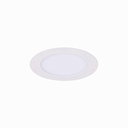 Св-к встр. Белый LED 1*6W 4000K 480Lm Ra80 110° IP20 D90xH30 220-240V ST210.548.06 - фото