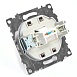 Розетка компьютерная 1-местная RJ-45 (механизм), STEKKER GLS00-7107-04, серия Катрин, шоколад - фото