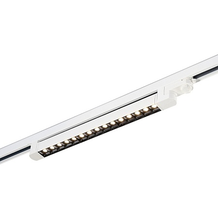 Св-к трек. Белый LED 1*15W 3000K 1 200Lm Ra>90 48° IP20 L535xW33xH73 165-265V ST662.536.15 - фото