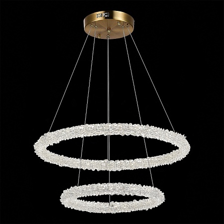 Люстра подвесная ST-Luce Золотистый/Золотистый LED 2*28W 3000 - 6500K SL6110.203.02 - фото