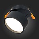 Встраиваемый поворотный светильник Черный LED 1*9W 4000K 720Lm Ra>90 120° IP20 D85xH68 ST651.448.09 - фото