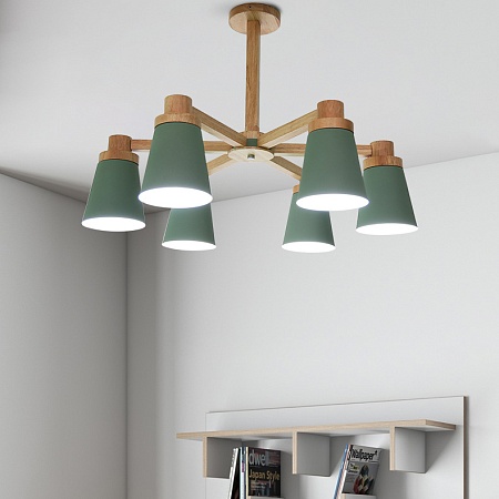 Потолочная Люстра Prop 8 Green Imperiumloft 191992-23 - фото