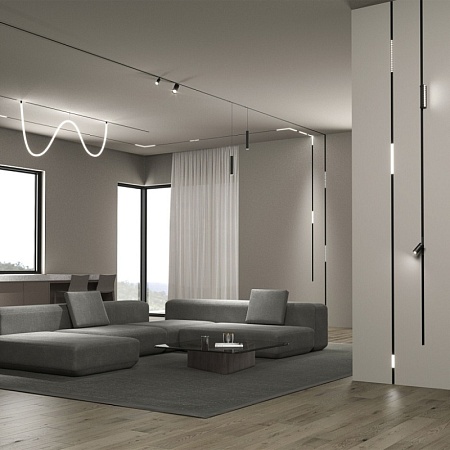 Трековый светодиодный светильник Full light 65 Вт 4200K Slim Magnetic 85027/01 65W 4200K - фото