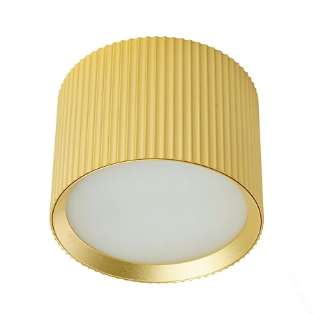 Светильник потолочный Feron HL458  Barrel ARIA 12W, 230V, GX53, золото - фото