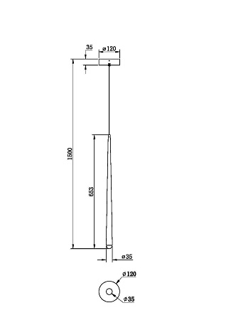 Подвесной светильник Maytoni MOD132PL-L6BK - фото