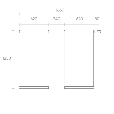 Трековый светильник Denkirs DK55SET04-02-BR - фото