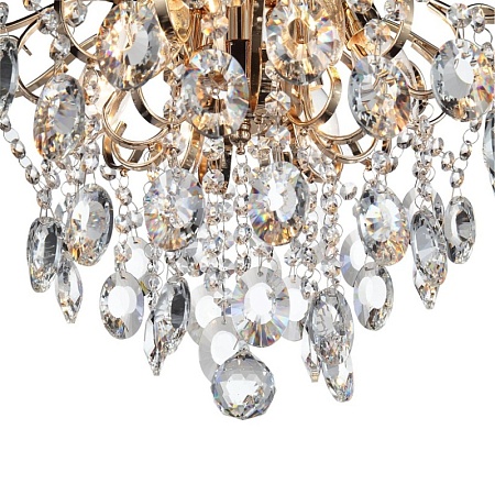 Люстра подвесная ST-Luce Золотистый/Прозрачный E14 6*40W SL846.202.06 - фото