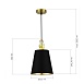 Подвес ST-Luce Латунь/Черный E27 1*40W SL1759.303.01 - фото