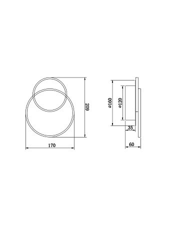 Настенный светильник (бра) Freya FR10025WL-L10W - фото