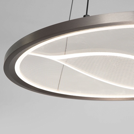 Подвесной светильник Eurosvet 40026/1 LED серый - фото