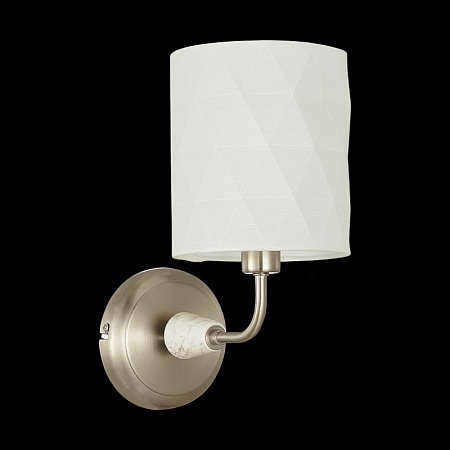 Светильник настенный Никель/Белый E14 1*40W SLE107801-01 - фото