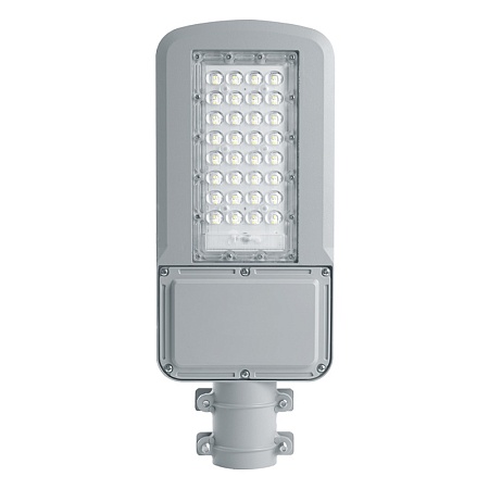 Светодиодный уличный консольный светильник Feron SP3040 100W 5000K 230V, серый - фото