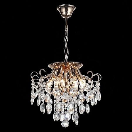 Люстра подвесная ST-Luce Золотистый/Прозрачный E14 6*40W SL846.202.06 - фото