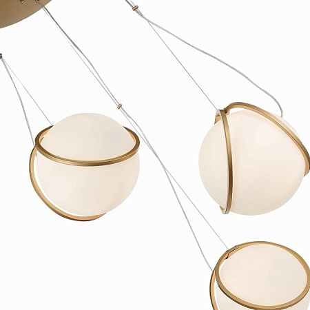 Светильник подвесной ST-Luce Латунь/Латунь, Белый E27 3*40W SL1181.353.03 - фото