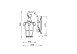 Настенный светильник (бра) Outdoor Albion O413WL-01GB - фото