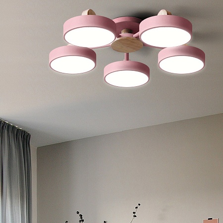 Потолочная Люстра Move 6 Pink Imperiumloft 178255-26 - фото