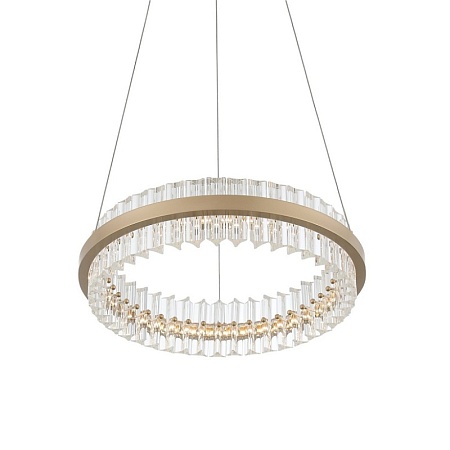 Светильник подвесной ST-Luce Золотистый/Золотистый, Прозрачный LED 1*34W 3000K SL383.203.01 - фото