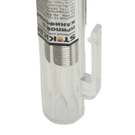 APL1-15 Припой в капсуле 15 гр, 50% олово, 49% свинец, 1% канифоль - фото