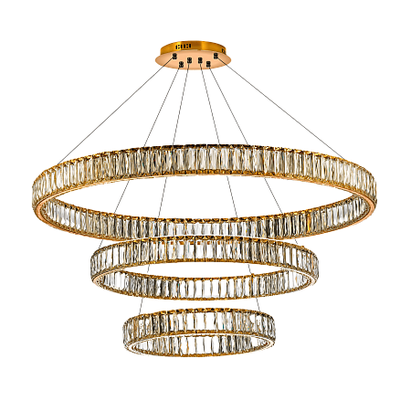 Люстра подвесная Dio D'Arte Elite Caneva L 1.5.100+80+60.100 G - фото