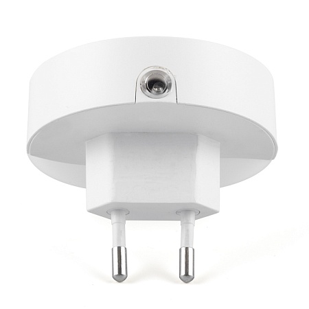 Светильник ночник Feron c 2мя USB выходами, FN1122 0,5W 230V, белый - фото