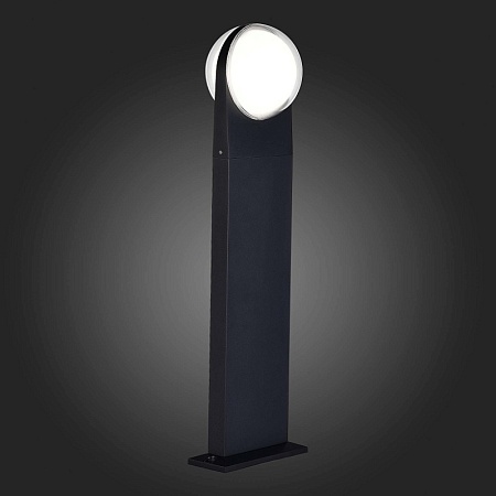 Светильник уличный наземный ST-Luce Черный/Белый LED 2*6W 4000K SL9510.405.01 - фото