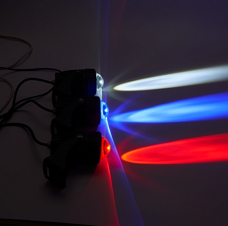 Светодиодный светильник ландшафтно-архитектурный Feron LL-825 Светодиодный прожектор, D70xH155, IP65 8W 85-265V, 2700K - фото