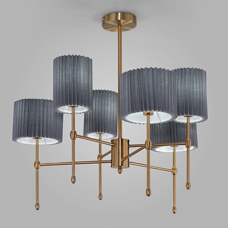 Потолочный светильник Eurosvet 60162/6 латунь - фото