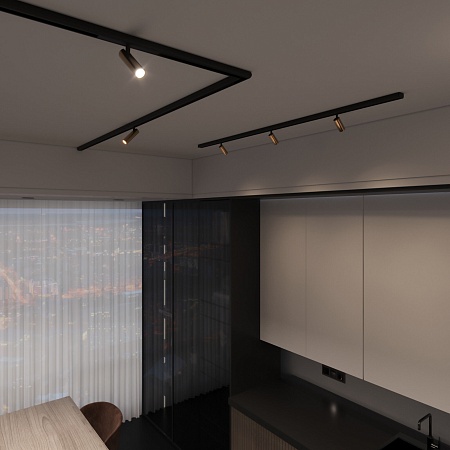 Заглушка для шинопровода Round 2 шт Slim Magnetic 85134/00 Elektrostandard - фото