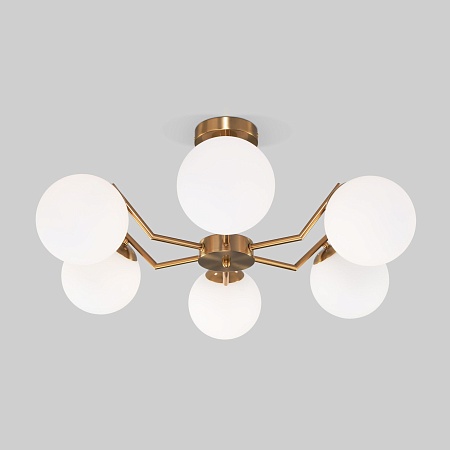 Потолочный светильник Eurosvet 70154/6 латунь - фото