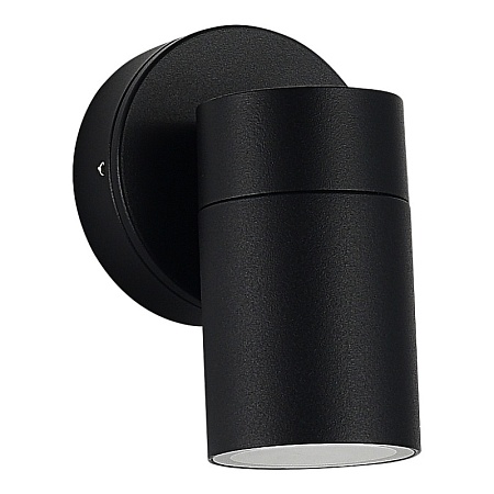 Светильник уличный настенный ST-Luce черный/белый GU10 1*50W SL9008.401.01 - фото