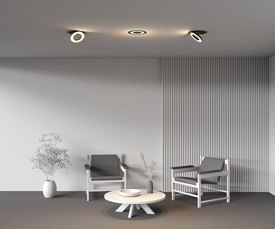 Встраиваемый светильник Technical DL102-12W2.7K-B - фото