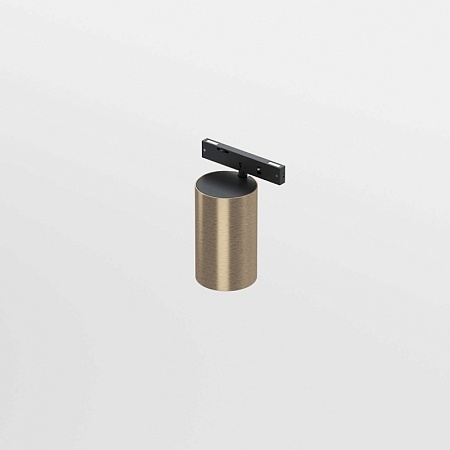 Mini Magnetic Трековый поворотный светильник 5W 3000K латунь/черный 85202/01 - фото