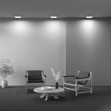 Потолочный светильник Technical Zon C032CL-24W4K-SQ-W - фото